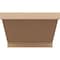 Ekena Millwork 6in. W x 4in. H x 12in. L Burlington Woodgrain TimberThane Rafter Tail, Primed Tan RFTUR06X04X12BURRCPR - alternate 3
